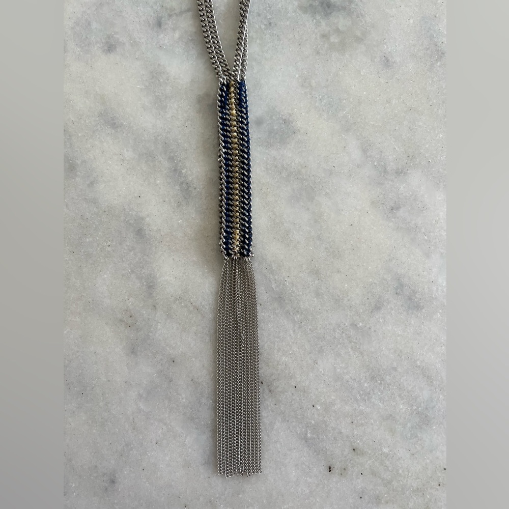 Stella & Dot Tessa Fringe Necklace